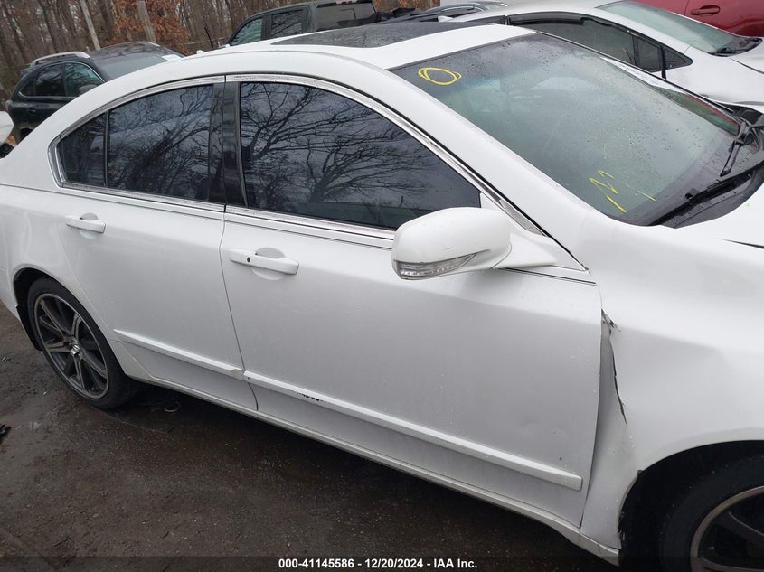 2012 ACURA TL VIN: 19UUA8F74CA004182