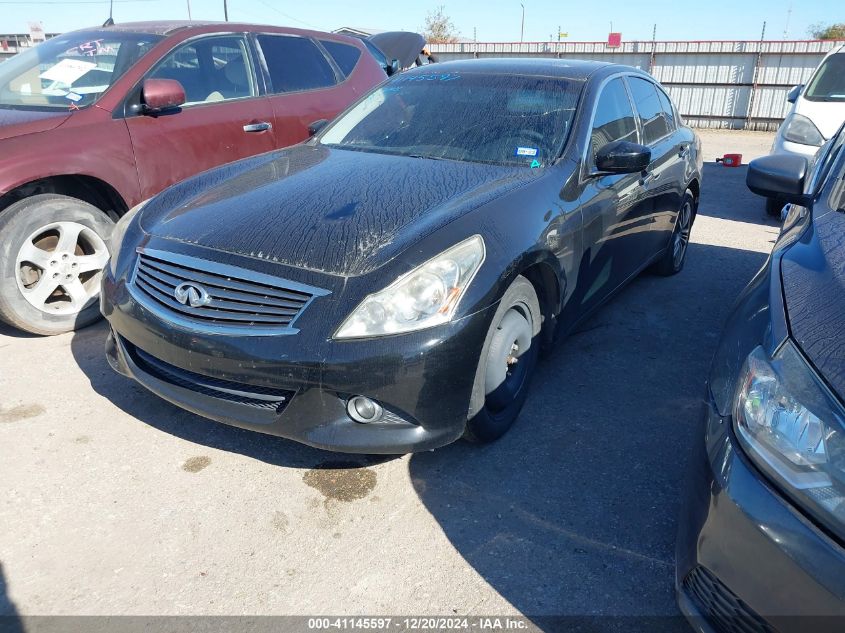 VIN JN1CV6AR0DM764978 2013 INFINITI G37X no.2