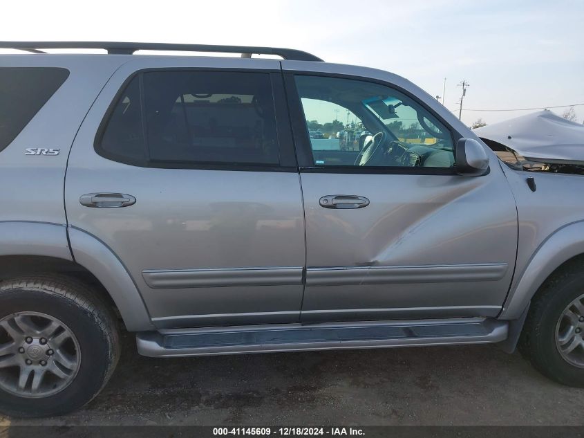 2004 Toyota Sequoia Sr5 V8 VIN: 5TDZT34A64S214397 Lot: 41145609