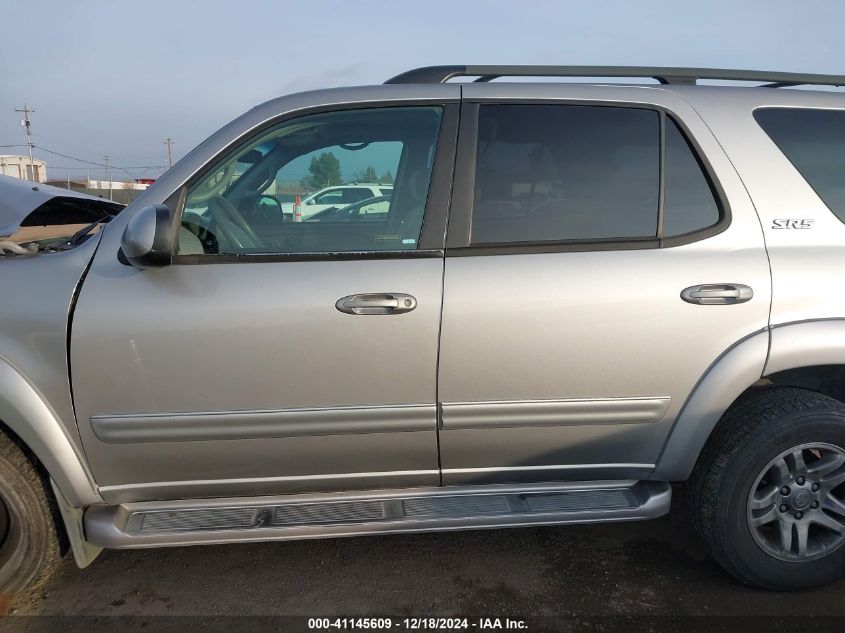 2004 Toyota Sequoia Sr5 V8 VIN: 5TDZT34A64S214397 Lot: 41145609