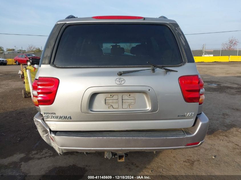 2004 Toyota Sequoia Sr5 V8 VIN: 5TDZT34A64S214397 Lot: 41145609