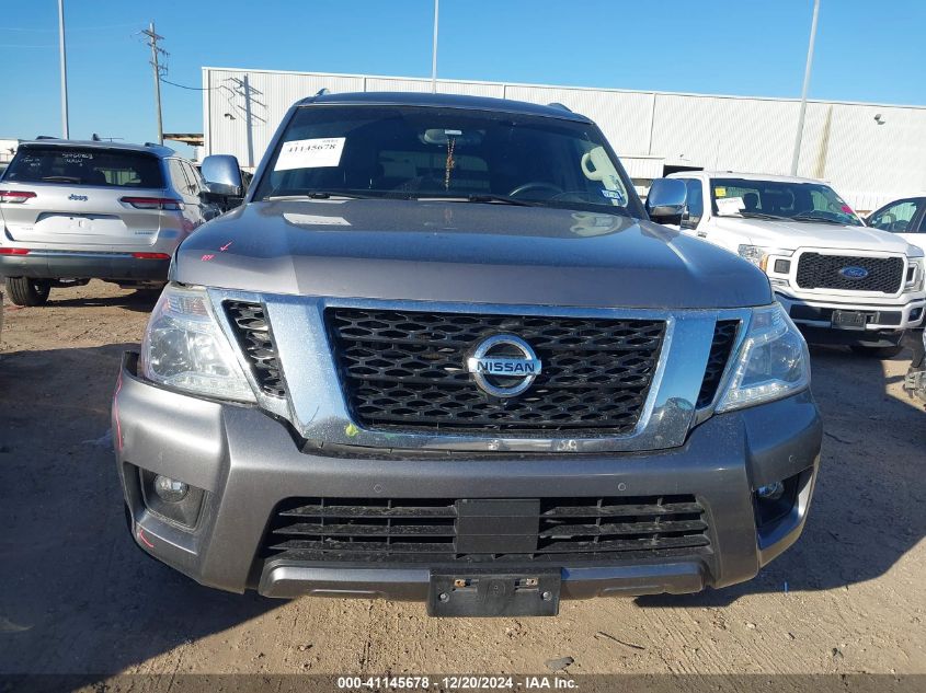 2019 Nissan Armada Sl VIN: JN8AY2NDXK9089101 Lot: 41145678