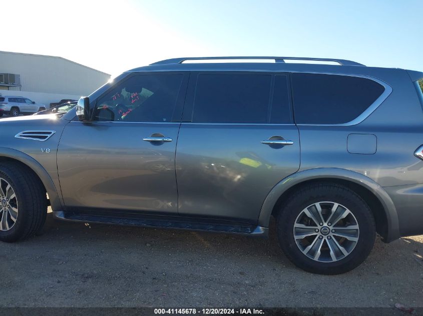 2019 Nissan Armada Sl VIN: JN8AY2NDXK9089101 Lot: 41145678