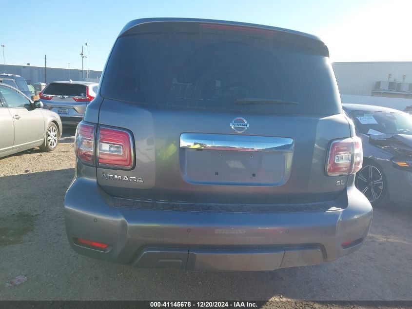 2019 Nissan Armada Sl VIN: JN8AY2NDXK9089101 Lot: 41145678