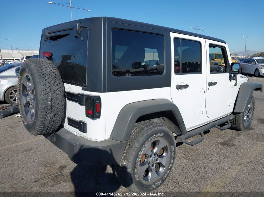 VIN 1C4BJWDG9GL129508 2016 Jeep Wrangler, Unlimited... no.4