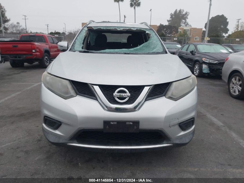 2016 Nissan Rogue Sv VIN: 5N1AT2MT1GC788108 Lot: 41145854