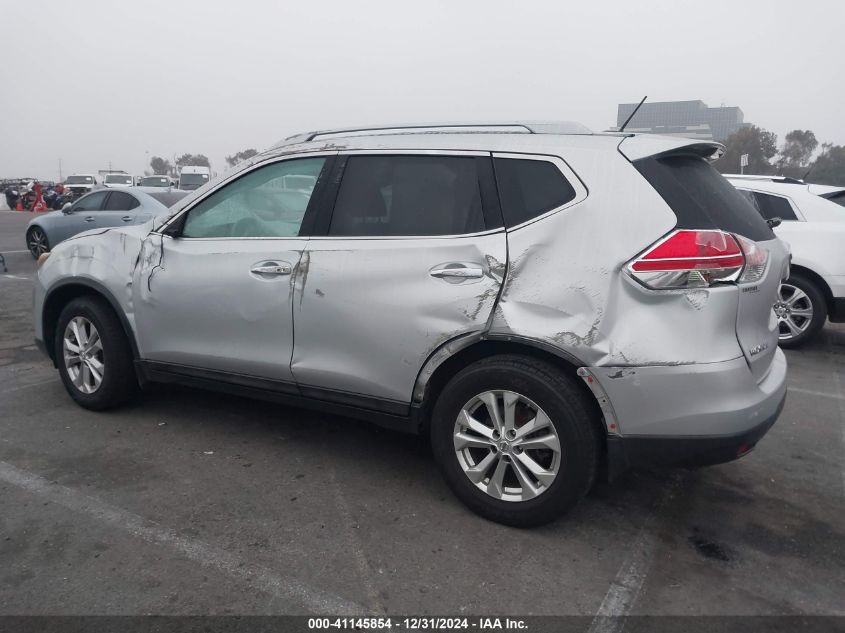 2016 Nissan Rogue Sv VIN: 5N1AT2MT1GC788108 Lot: 41145854