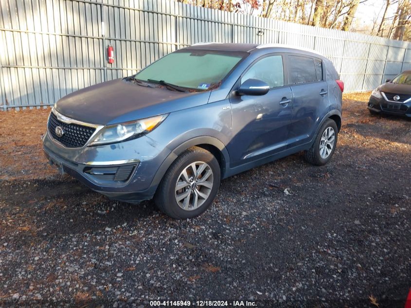 2015 Kia Sportage Lx VIN: KNDPBCAC4F7694422 Lot: 41145949