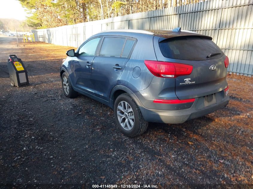 2015 Kia Sportage Lx VIN: KNDPBCAC4F7694422 Lot: 41145949