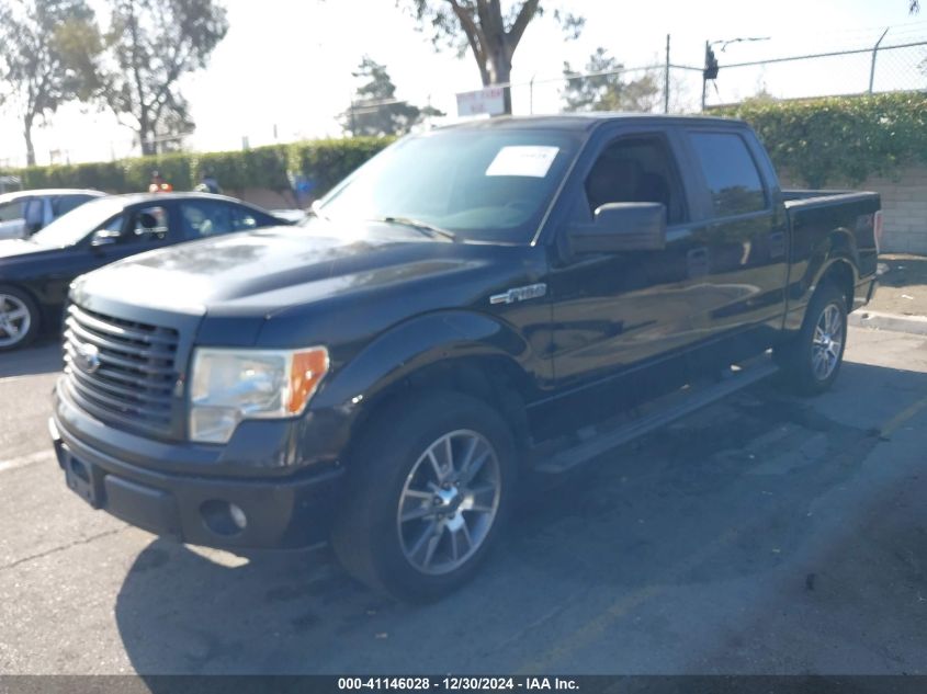 VIN 1FTEW1CM8EKE70538 2014 FORD F-150 no.2