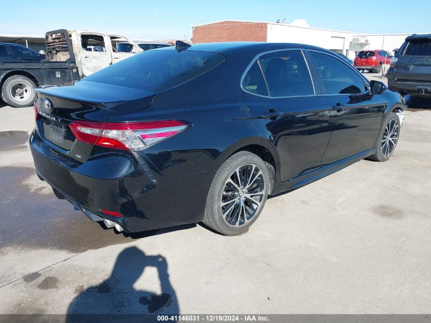 VIN 4T1B11HK1KU796668 2019 Toyota Camry, SE no.4