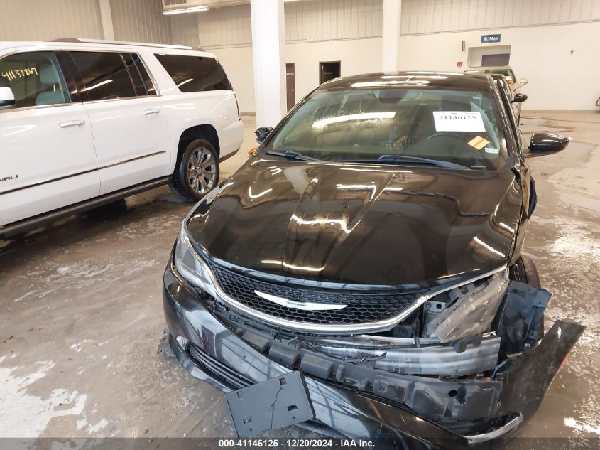 2015 Chrysler 200 Limited VIN: 1C3CCCABXFN698655 Lot: 41146125