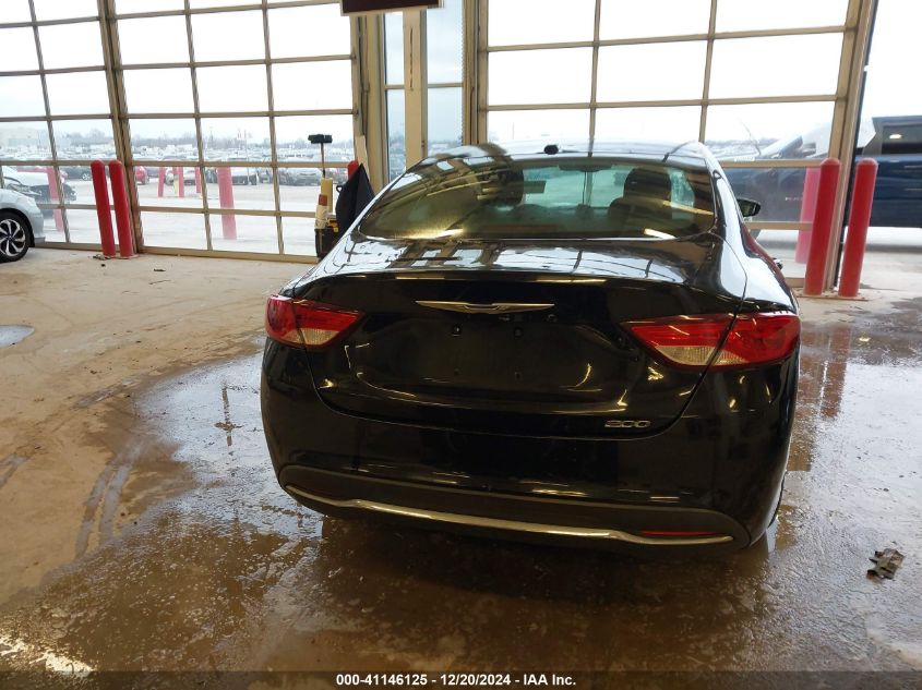 2015 Chrysler 200 Limited VIN: 1C3CCCABXFN698655 Lot: 41146125