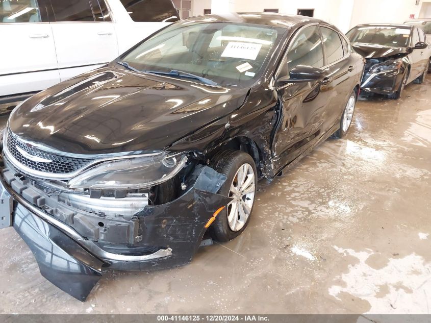 2015 Chrysler 200 Limited VIN: 1C3CCCABXFN698655 Lot: 41146125