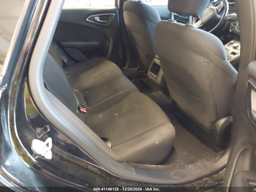 2015 Chrysler 200 Limited VIN: 1C3CCCABXFN698655 Lot: 41146125