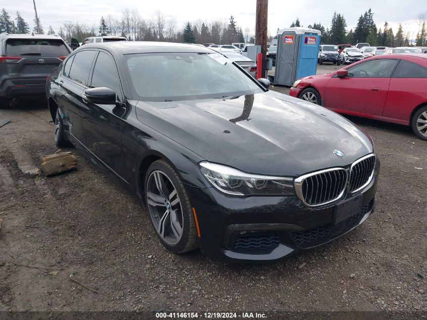 VIN WBA7E2C58GG547437 2016 BMW 7 Series, 740I no.1