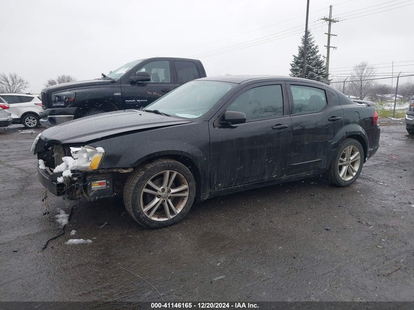 2012 DODGE AVENGER VIN: 1C3CDZEG7CN285092