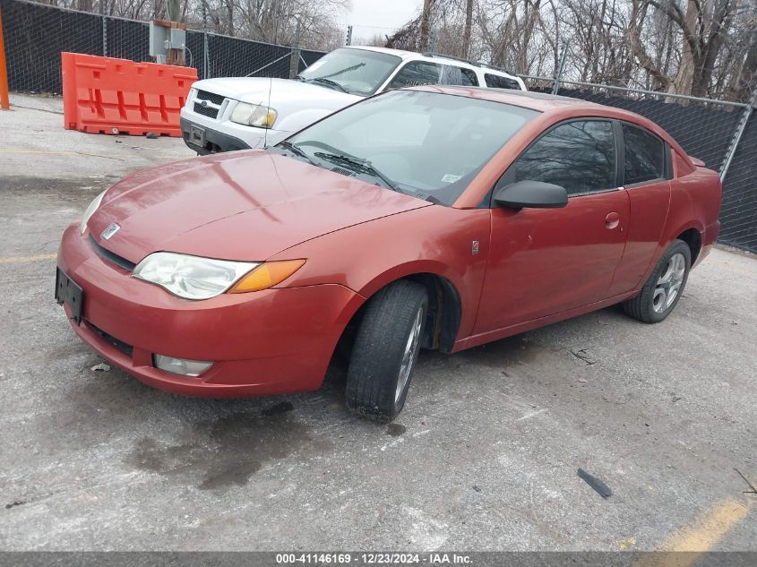 2003 Saturn Ion Level 3 VIN: 1G8AV12F13Z193301 Lot: 41146169