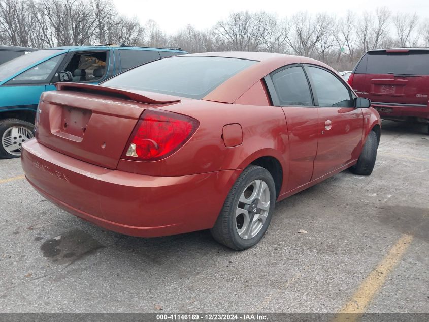 2003 Saturn Ion Level 3 VIN: 1G8AV12F13Z193301 Lot: 41146169