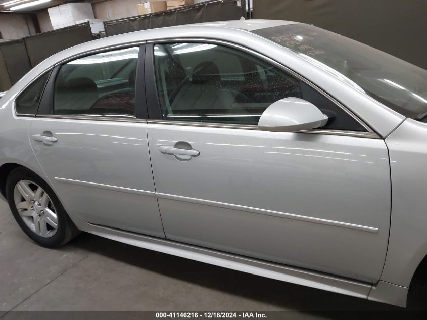 2012 Chevrolet Impala Lt VIN: 2G1WG5E31C1125726 Lot: 41146216