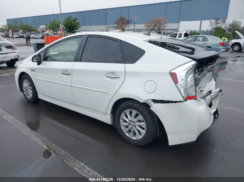 VIN JTDKN3DP0E3055427 2014 TOYOTA PRIUS PLUG-IN no.3