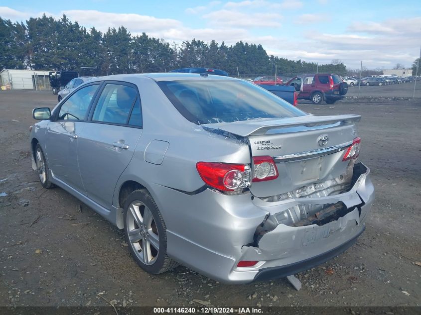 VIN 2T1BU4EE2DC077330 2013 Toyota Corolla, S no.3