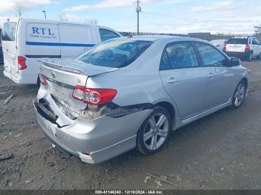 VIN 2T1BU4EE2DC077330 2013 Toyota Corolla, S no.4