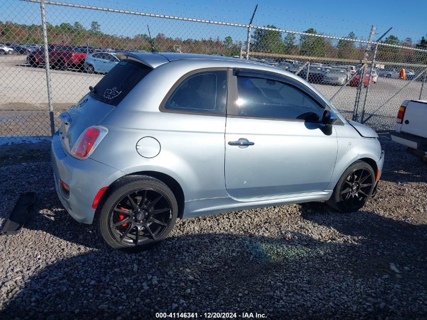 2013 Fiat 500 Sport VIN: 3C3CFFBRXDT554847 Lot: 41146341