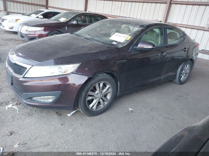 VIN 5XXGM4A7XDG183823 2013 KIA Optima, LX no.2