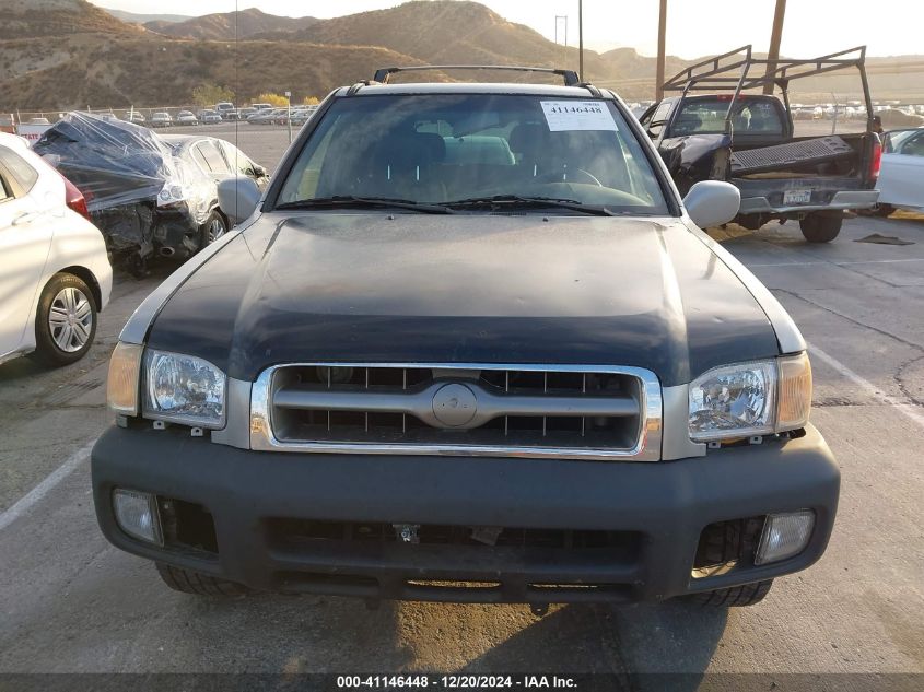 2001 Nissan Pathfinder Le VIN: JN8DR09X51W573891 Lot: 41146448