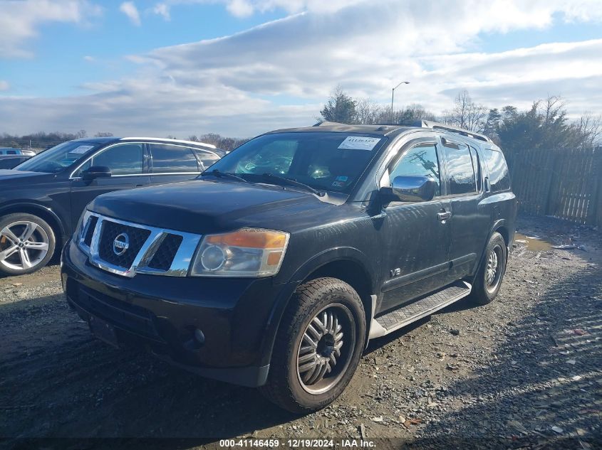 2009 Nissan Armada Le VIN: 5N1AA08C29N606217 Lot: 41146459