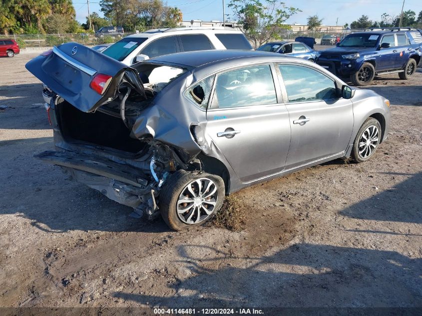 VIN 3N1AB7AP8GY296133 2016 Nissan Sentra, S no.4