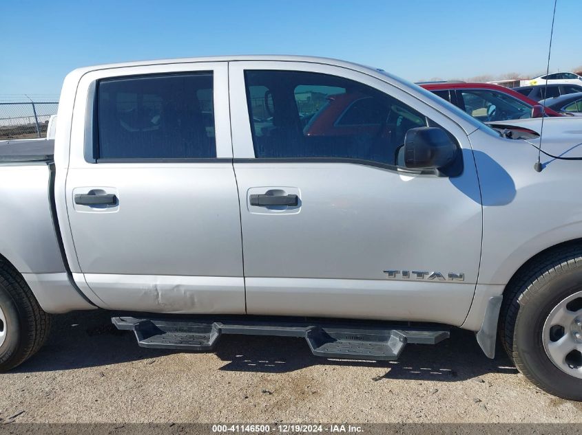 2017 Nissan Titan S VIN: 1N6AA1EK0HN528571 Lot: 41146500