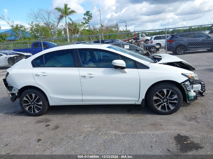 VIN 19XFB2F83FE298444 2015 Honda Civic, EX no.12