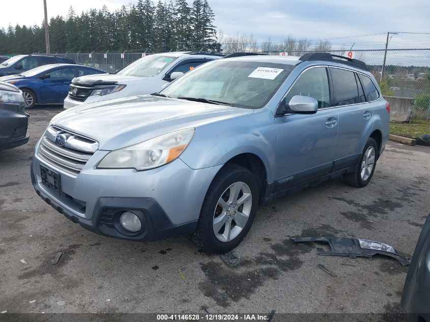 VIN 4S4BRCCC0E3315162 2014 Subaru Outback, 2.5I Pre... no.2