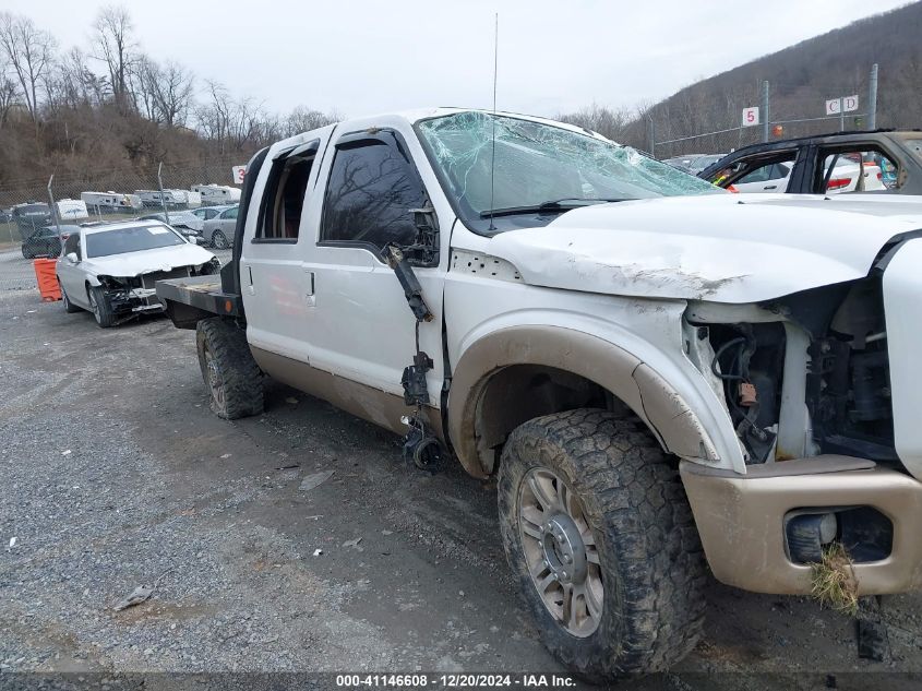 2011 Ford F-250 Lariat VIN: 1FT7W2BT9BEB98633 Lot: 41146608