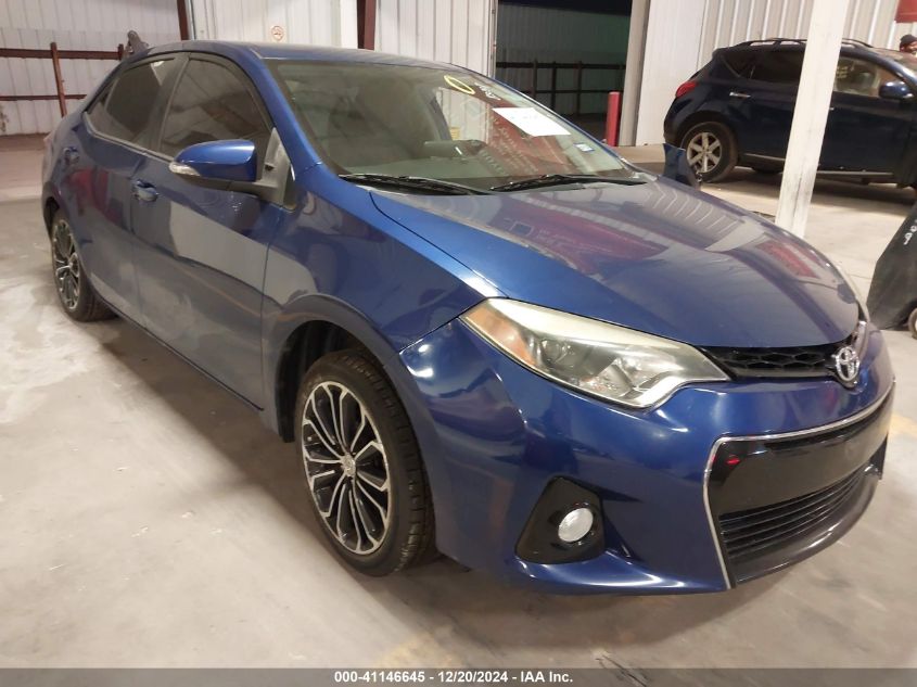 VIN 2T1BURHE4GC613191 2016 Toyota Corolla, S Plus no.1