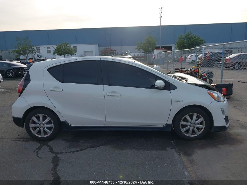 2017 Toyota Prius C Two VIN: JTDKDTB33H1591100 Lot: 41146733