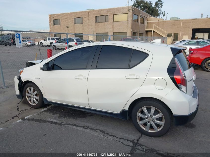 2017 Toyota Prius C Two VIN: JTDKDTB33H1591100 Lot: 41146733