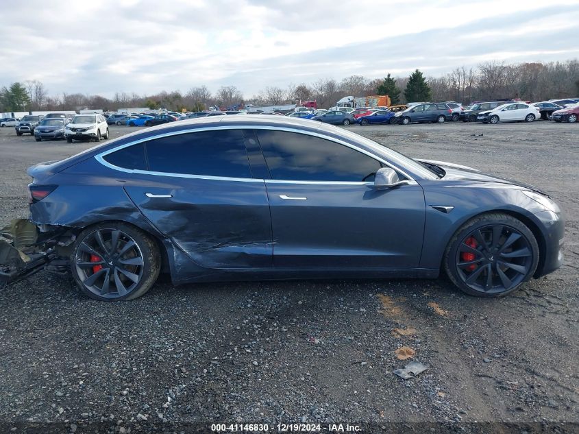 2020 Tesla Model 3 Performance Dual Motor All-Wheel Drive VIN: 5YJ3E1ECXLF736151 Lot: 41146830