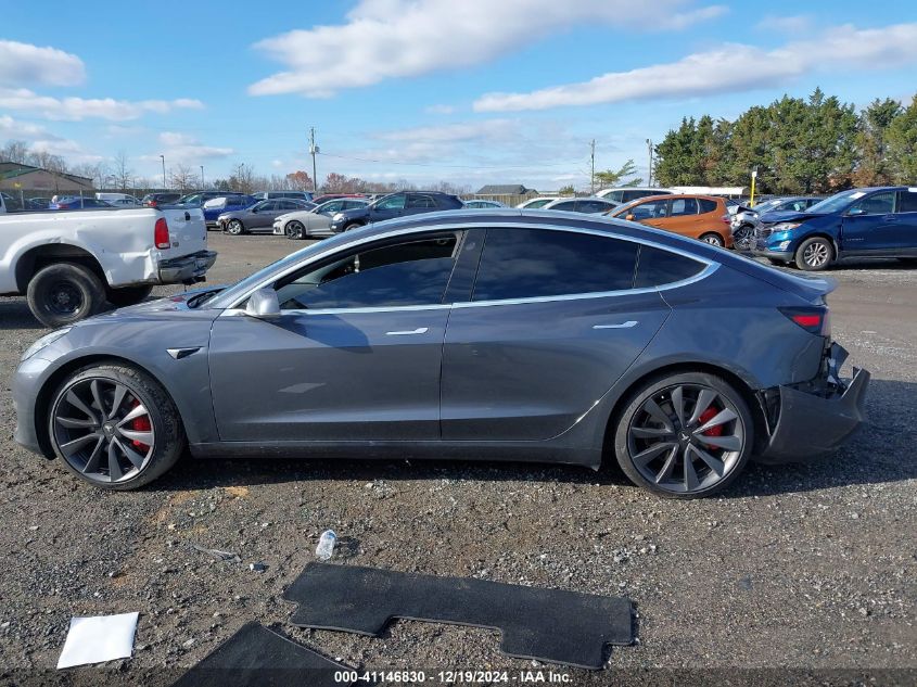 2020 Tesla Model 3 Performance Dual Motor All-Wheel Drive VIN: 5YJ3E1ECXLF736151 Lot: 41146830