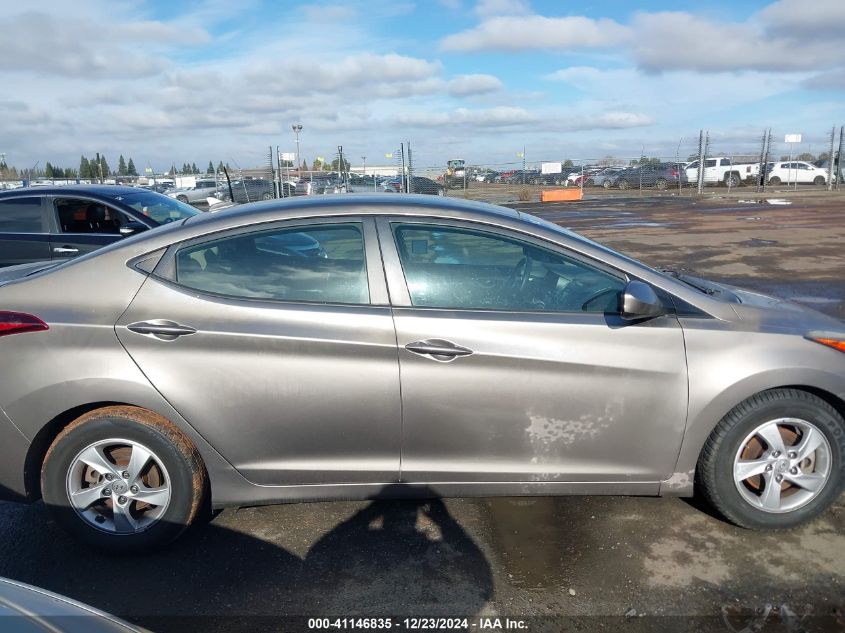 VIN 5NPDH4AE7FH574389 2015 Hyundai Elantra, SE no.13