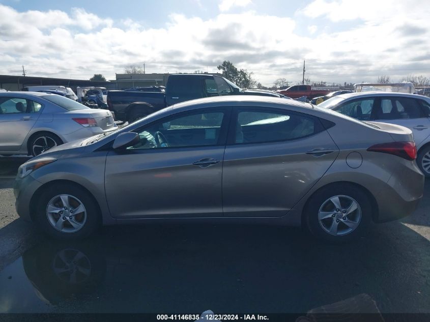 VIN 5NPDH4AE7FH574389 2015 Hyundai Elantra, SE no.14