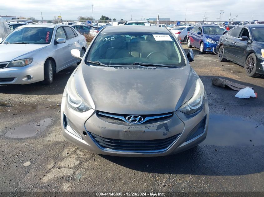 VIN 5NPDH4AE7FH574389 2015 Hyundai Elantra, SE no.6