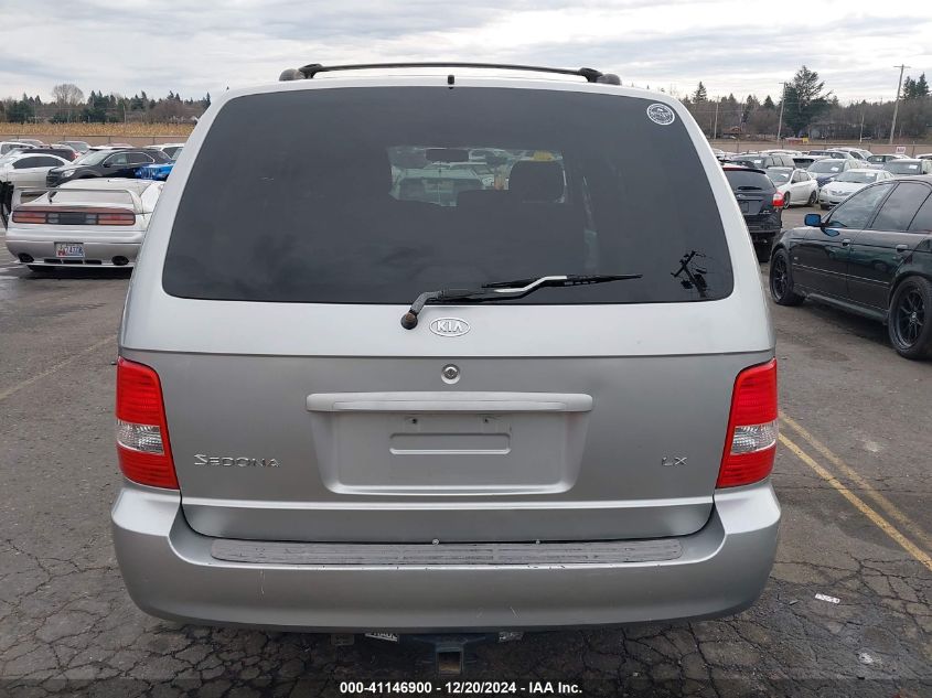 2003 Kia Sedona Ex/Lx VIN: KNDUP131736454769 Lot: 41146900