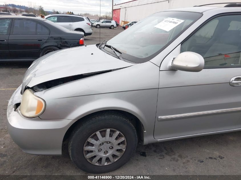 2003 Kia Sedona Ex/Lx VIN: KNDUP131736454769 Lot: 41146900