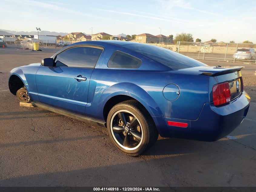 2007 FORD MUSTANG VIN: 1ZVFT80N675279685
