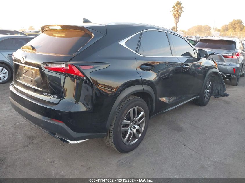 VIN JTJYARBZ5G2022605 2016 Lexus NX, 200T no.4