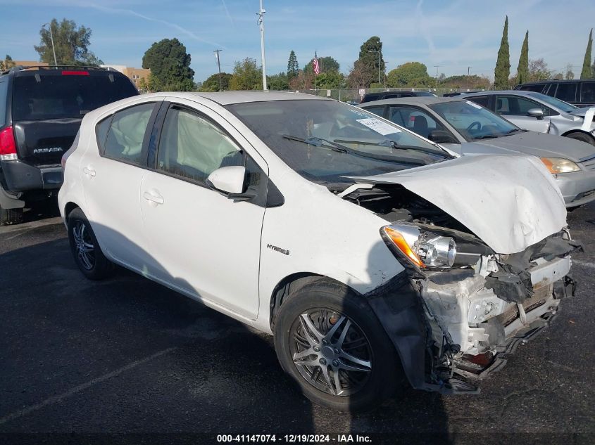 2013 Toyota Prius C Two VIN: JTDKDTB34D1036800 Lot: 41147074