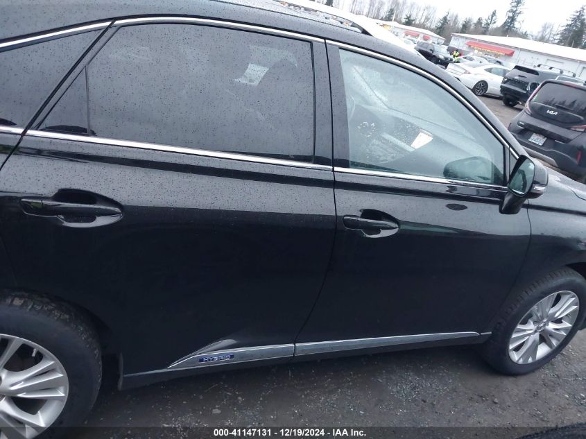2012 Lexus Rx 450H VIN: JTJBC1BA2C2425561 Lot: 41147131